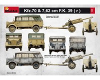 Збірна модель MiniArt Армійський автомобіль Kfz.70 з гарматою 7,62 см FK 39 (r) 1:35 (MA35189)