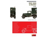 Збірна модель MiniArt Радянський вантажівка ГАЗ-ААА КУНГ 1:35 (MA35183)