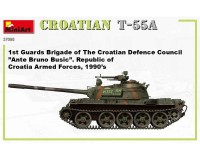 Сборная модель MiniArt Хорватский танк Т-55А 1:35 (MA37088)
