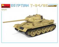 Збірна модель MiniArt Єгипетський танк Т-34-85 з інтер'єром 1:35 (MA37071)