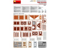 Сборная модель MiniArt пожарной части 1:72 (MA72032)