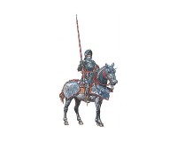 Збірна модель MiniArt фігурок французьких кінних лицарів, XV століття 1:72 (MA72007)