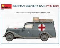 Збірні фігурки MiniArt Німецький автомобіль доставки German Delivery Car Type 170V 1:35 (MA35297)