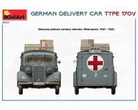 Збірні фігурки MiniArt Німецький автомобіль доставки German Delivery Car Type 170V 1:35 (MA35297)