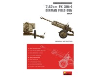 Збірна модель MiniArt Німецька польова гармата 7,62 см FK 39 (r) 1:35 (MA35104)