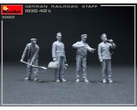 Збірні фігурки MiniArt Німецький залізничний персонал 1930-1940 років 1:35 (MA38012)