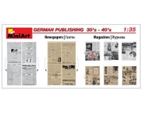 Збірні фігурки MiniArt німецьких громадян 1930-40 років 1:35 (MA38006)