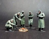 Сборные фигурки MiniArt Немецкие солдаты, зима 1941-42 гг. 1:35 (MA35218)
