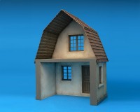 Сборная модель MiniArt Польский деревенский дом 1:35 (MA35517)