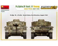 Збірні фігурки MiniArt Німецький середній танк Pz.Kpfw.IV Ausf. H Vomag. Early Prod. (May 1943) Interior Kit1:35 (MA35298)