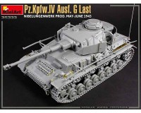 Збірна модель MiniArt Танк Pz.IV Ausf.G (пізній)/Ausf.H (ранній) з інтер'єром 1:35 (MA35333)