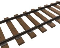 Сборная модель MiniArt Железнодорожные рельсы, русская колея 1:35 (MA35565)