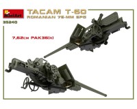 Сборная модель MiniArt Румынская 76-мм САУ Tacam T-60 с интерьером 1:35 (MA35240)