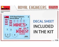 Сборные фигурки MiniArt Британские саперы Royal Engineers. Special Edition 1:35 (MA35292)