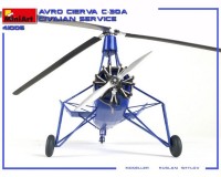 Сборная модель автожира гражданской службы MiniArt Avro Cierva C.30A Civilian Service 1:35 (MA41006)