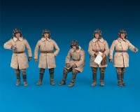Збірні фігурки MiniArt Радянський танковий екіпаж, зимова уніформа, спеціальне видання 1:35 (MA35244)