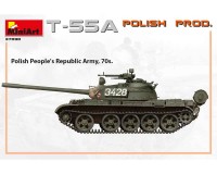 Сборная модель MiniArt Танк Т-55А польского производства 1:35 (MA37090)