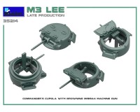 Сборная модель MiniArt Американский средний танк M3 Lee поздних выпусков 1:35 (MA35214)