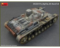 Збірна модель MiniArt Середній танк Pz.Kpfw.III Ausf.B з екіпажем 1:35 (MA35221)