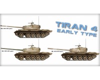 Збірна модель MiniArt Танк Tiran 4 Early Type з інтер'єром 1:35 (MA37010)