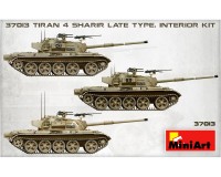 Сборная модель MiniArt Танк Tiran 4 Sharir Late Type с интерьером 1:35 (MA37013)