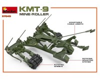 Сборная модель MiniArt Колейный минный трал КМТ-9 1:35 (MA37040)