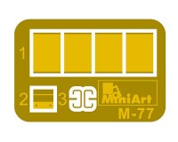 Збірна модель MiniArt Колійний мінний трал КМТ-9 1:35 (MA37040)