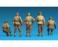 Збірні фігурки MiniArt Американський екіпаж джипа та військові поліцейські, спеціальне видання 1:35 (MA35308)