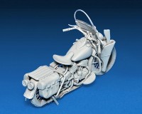 Збірні фігурки MiniArt Американські мотоцикли на ремонті, спеціальне видання 1:35 (MA35284)