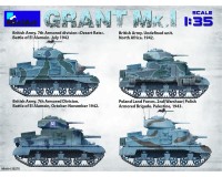 Сборная модель MiniArt Американский средний танк Grant Mk.I 1:35 (MA35276)
