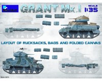 Сборная модель MiniArt Американский средний танк Grant Mk.I 1:35 (MA35276)