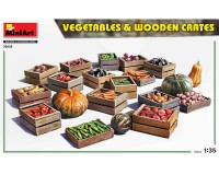 Сборная модель MiniArt Деревянные ящики с овощами 1:35 (MA35629)