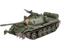 Сборная модель Revell Танк Т-55А/АМ с путевым минным тралом КМТ-6 1:35 (RVL-03328)