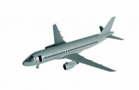 Сборная модель Звезда гражданский авиалайнер Аэробус «А-320» 1:144