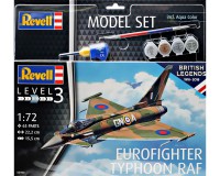 Подарунковий набір Revell з моделлю винищувача Eurofighter Typhoon RAF 1:72 (RVL-63900)