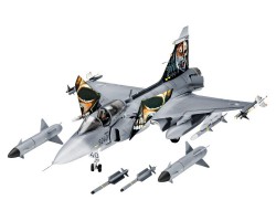 Подарунковий набір з моделлю винищувача Revell Saab JAS 39C Gripen 1:72 (RV64999)