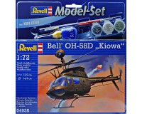 Подарочный набор с моделью вертолета Revell Bell OH-58D Kiowa 1:72 (RV64938)