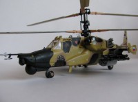 Сборная модель Звезда российский ударный вертолёт «К-50Ш» Ночной охотник 1:72