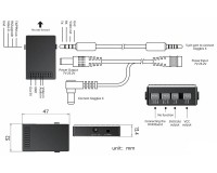 Модуль аналогового зв'язку Caddx Goggle X Extension Board