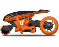Радиоуправляемый мотоцикл Maisto Tech Cyklone 360 1:24, оранжевый