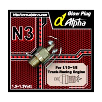 Свеча зажигания Alpha Platinum Glow Plug N3 Hot