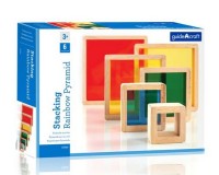 Набор блоков Guidecraft Block Play Цветная Пирамидка (G5066)
