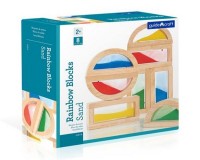 Набір стандартних блоків Guidecraft Block Play Кольоровий пісок (G3014)