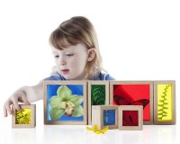 Набір блоків Guidecraft Natural Play Скарби в ящиках, різнокольоровий (G3085)
