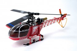 Вертолет Nine Eagles Solo PRO 290 Lama 3D 456мм электро бесколлекторный 2.4ГГц красный RTF