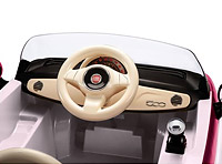 Дитячий електромобіль Peg-Perego Fiat 500 (Pink)
