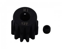 Пиньон стальной RCTurn M1.0 под вал 5 мм (12T) (RTG02A12T)