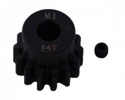 Піньон сталевий RCTurn M1.0 під вал 5 мм (14T) (RTG02A14T)