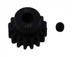 Пиньон стальной RCTurn M1.0 под вал 5 мм (16T) (RTG02A16T)