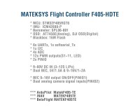 Польотний контролер Matek F405-HDTE